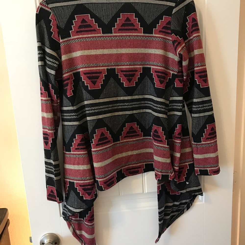 Aztec patterned cardigan